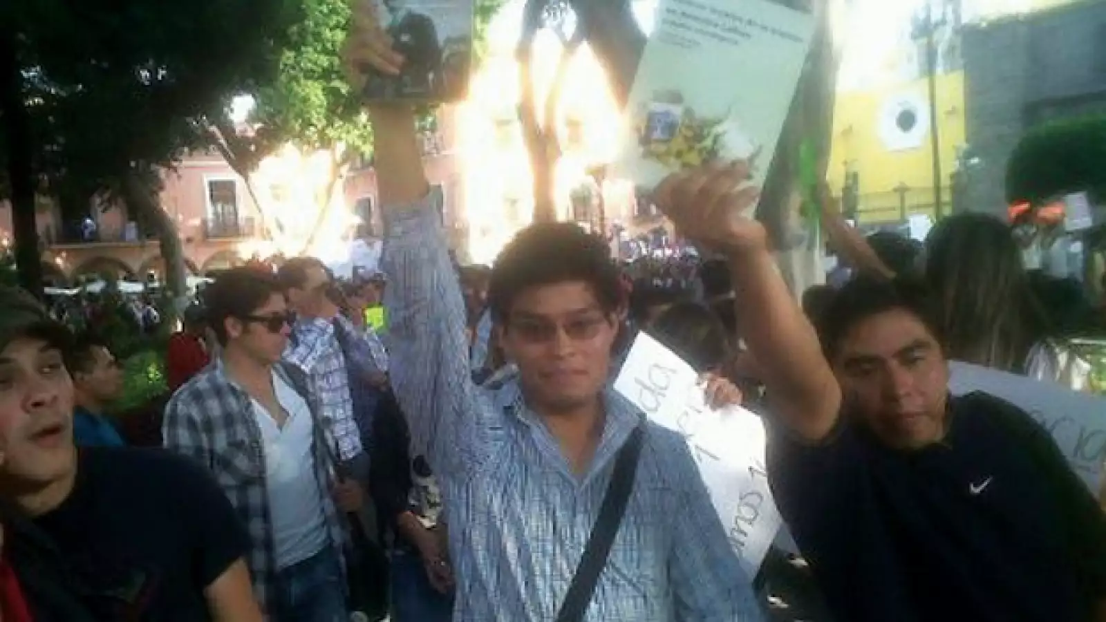 marcha 132 en puebla 1