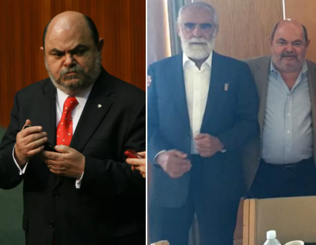 El abogado Mario Alberto Becerra aparece en un video pidiendo 5 millones de dólares a un representante de la inmobiliaria a cambio de que los vecinos permitan la construcción.