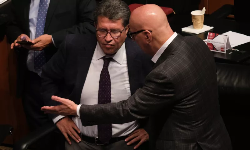 Monreal y Dante Delgado