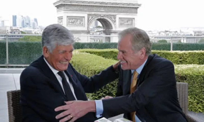 Levy (izq) y Wren (der) pretenden ser coCEOs de la nueva compañía durante 30 meses. (Foto: Reuters)