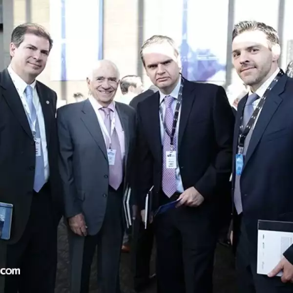 Arturo y Patricio Zorrilla con Luis Garay y Eduardo Contreras
