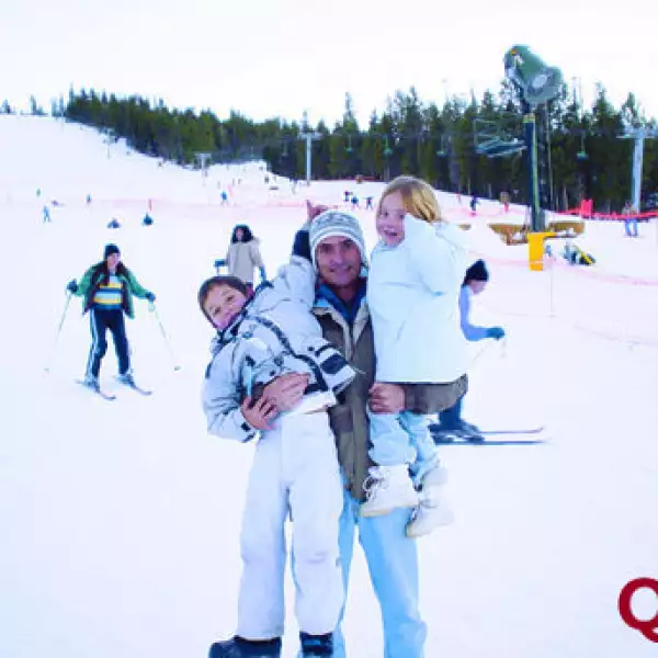 Alfonso de la Parra con sus hijos