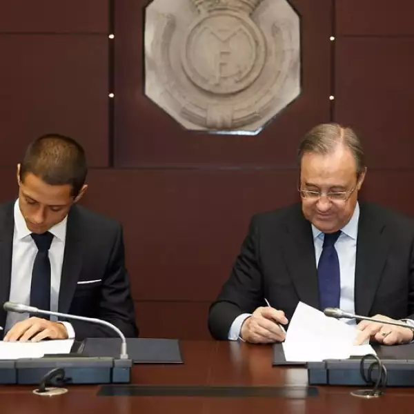 Chicharito Hernández Madrid 3