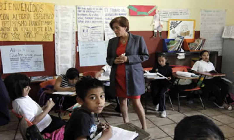La suspensión de la evaluación docente también afecta a algunos maestros que quieren ser promovidos. (Foto: Cuartoscuro )