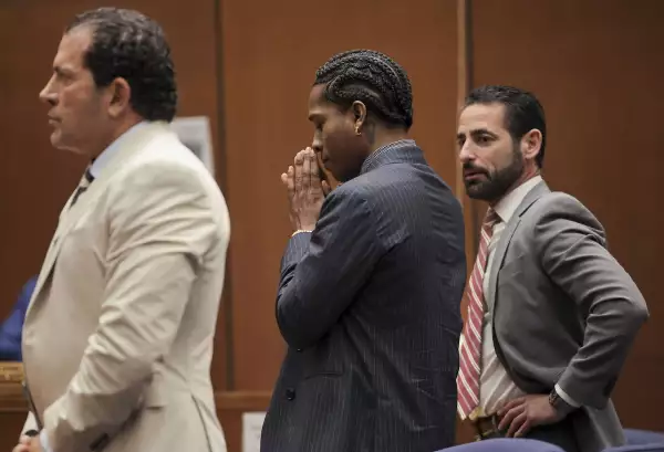 A$AP Rocky novio de Rihanna declarado no culpable en un tribunal de Los Ángeles