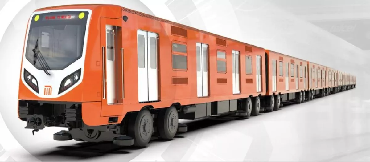 Así serán los 29 nuevos trenes de la Línea 1 del Metro, los cuales serán fabricados en China y ensamblados en México.