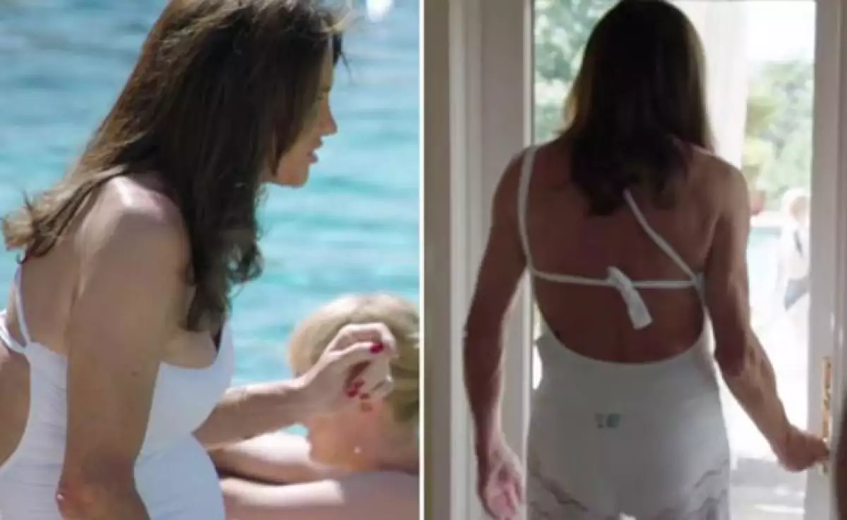 En el capítulo de esta semana de 'I Am Cait', el ex atleta supera sus miedo a lucirse por primera vez en traje de baño.
