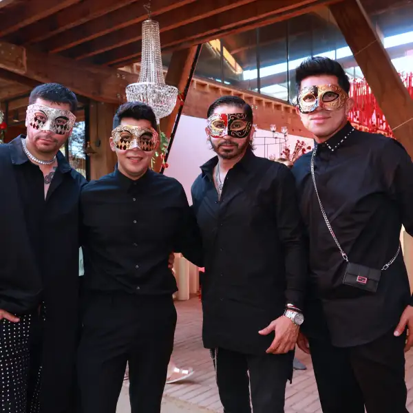 Gerardo Caballero, Martín Ruffo, Alberto Zumaya y Eddy Gonzále