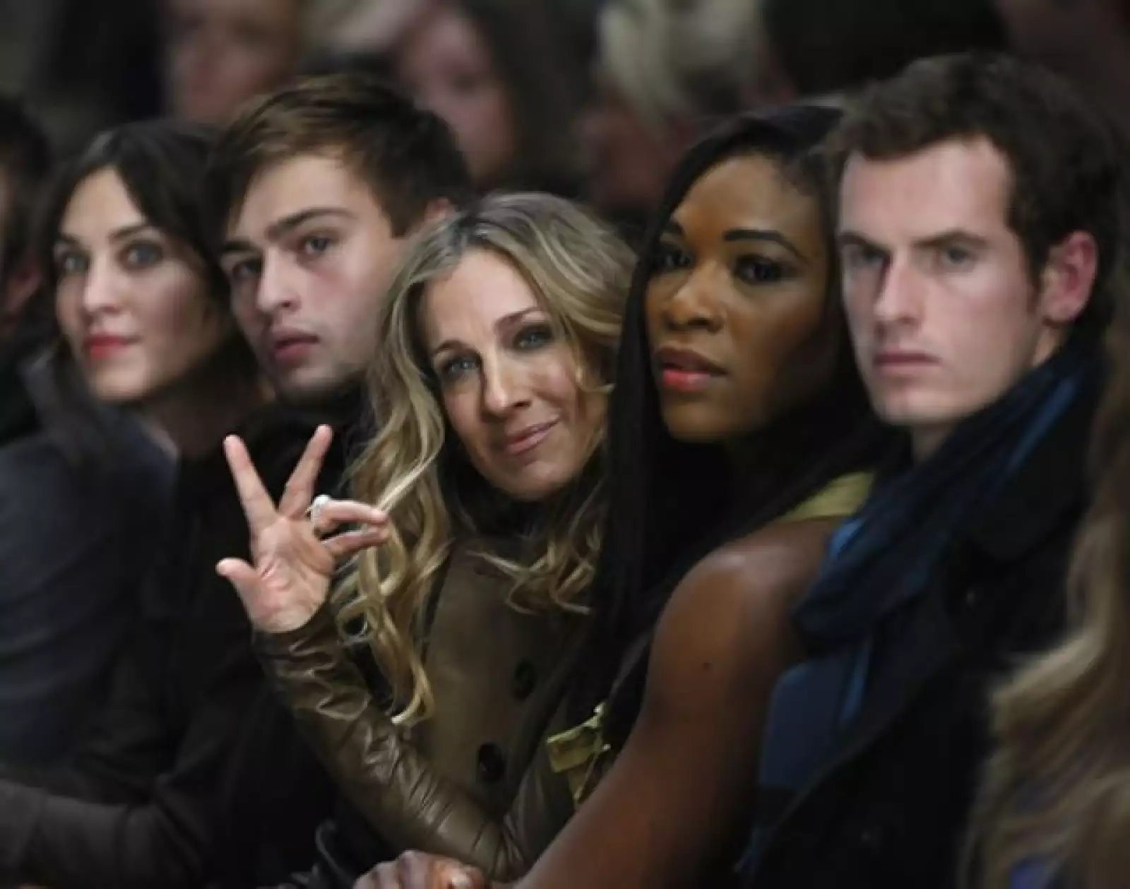 Sarah Jessica estuvo en primera fila.