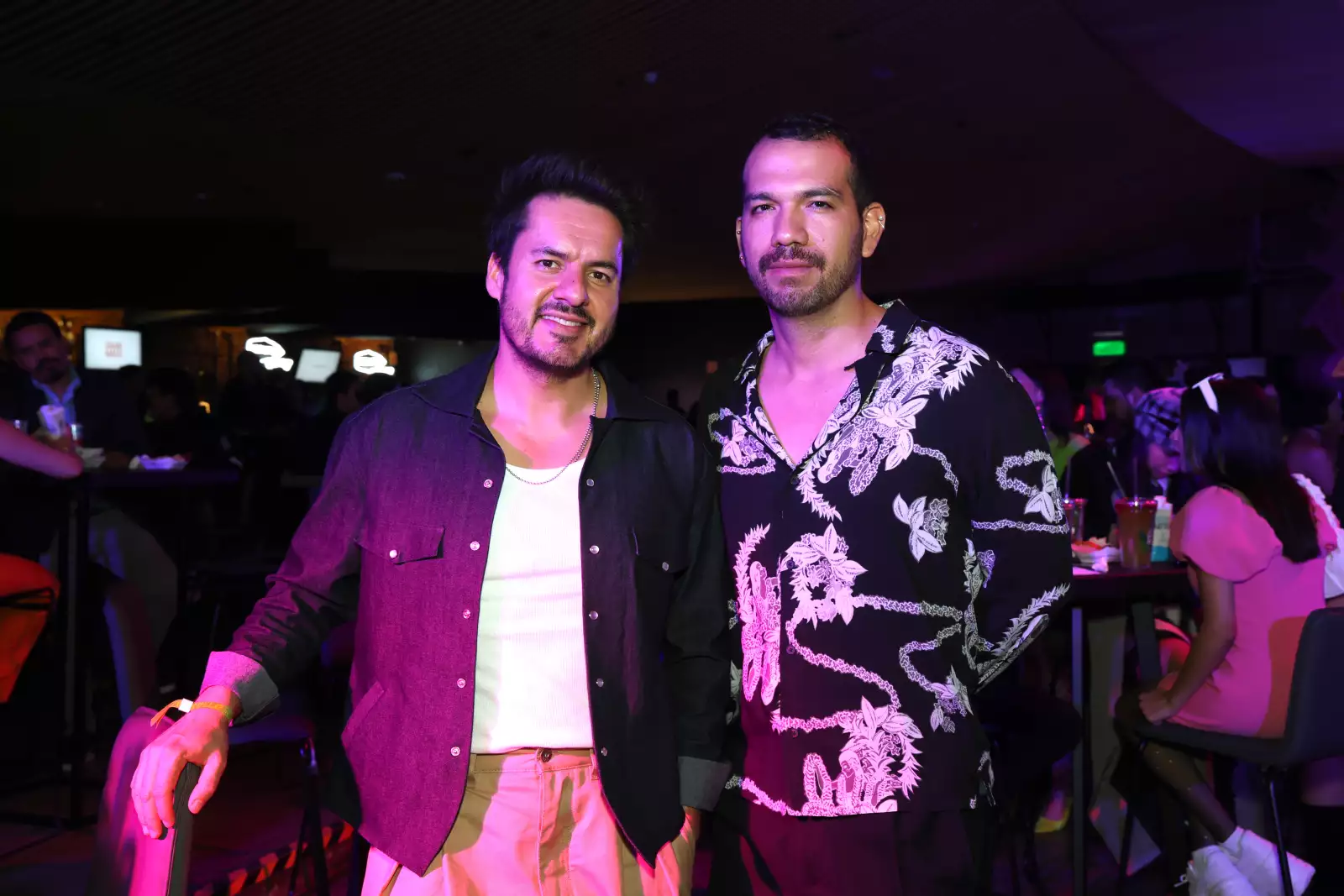 Karim González y Francisco Cancino 