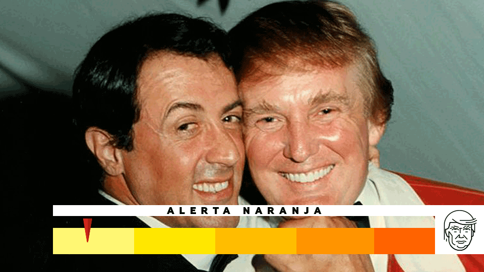 Stallone y Trump
