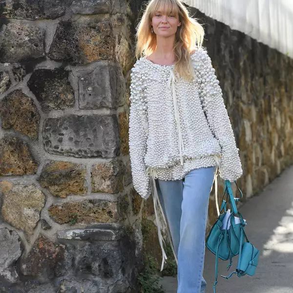 Street Style, Spring Summer 2020, Paris Fashion Week, France - 27 Sep 2019