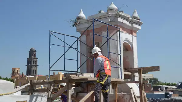 Avanza restauraci�n de inmuebles hist�ricos en Puebla 