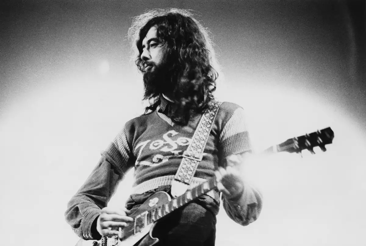 Jimmy Page Of Led Zeppelin