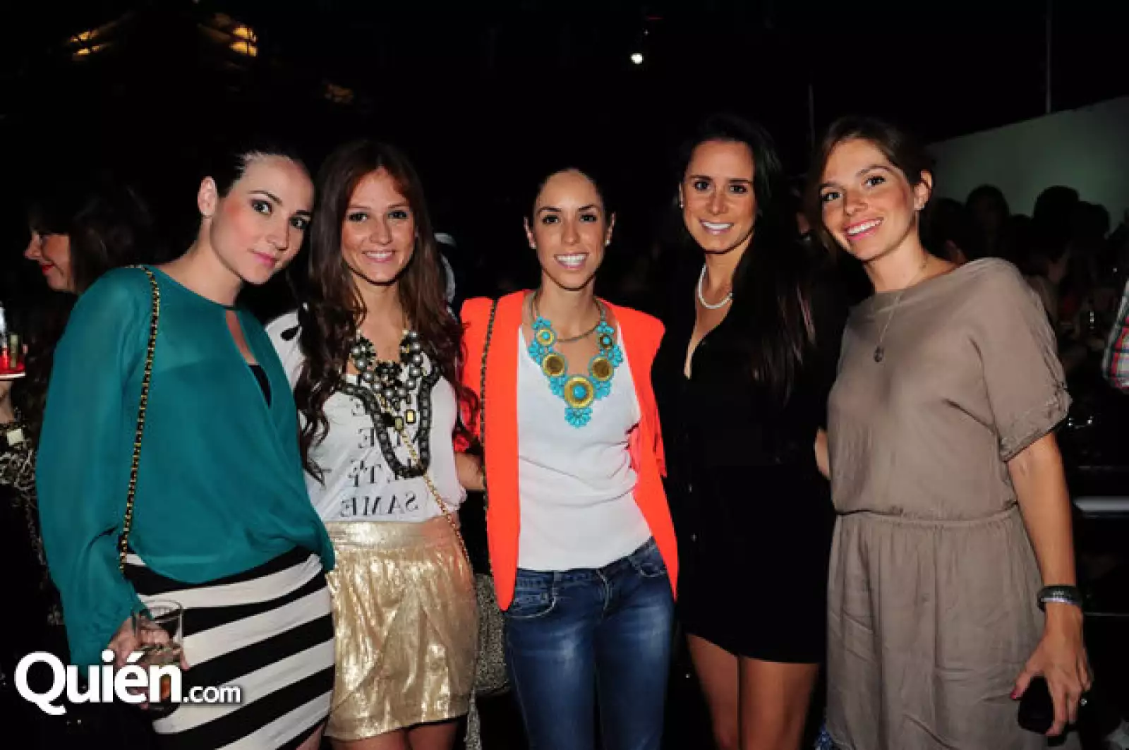 Isabel Domene, Susy Ortiz, Paty de la Mora, Karen Rizo y Minu Espelosin