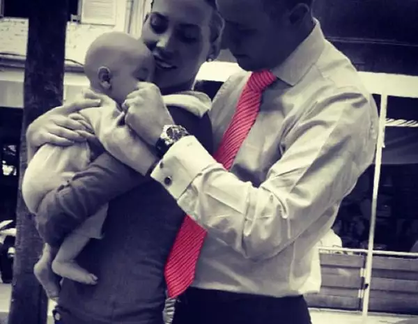 Su primogénito nació en febrero de 2012.