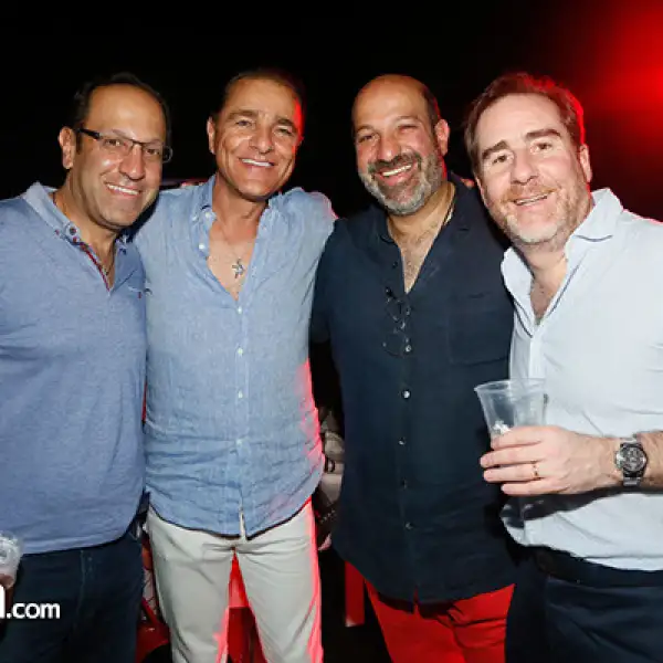 Marco Antonio Slim, Pablo Checa, Patricio Slim y Hector Grisi