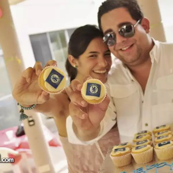 Laura Larralde y Erick Haas