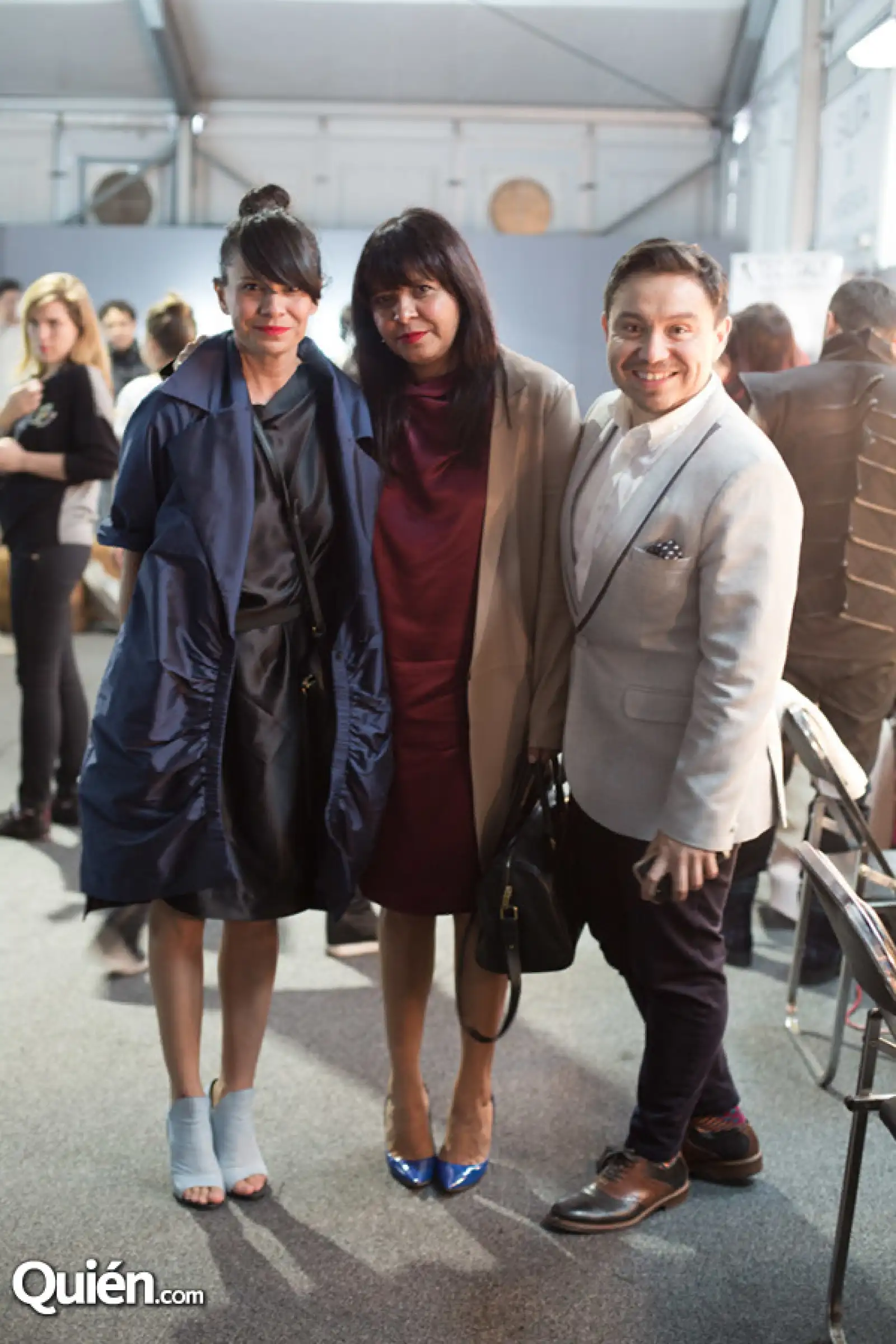 Renata, Julia y Chucho Martínez