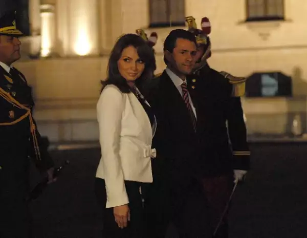 Angélica Rivera en Perú.