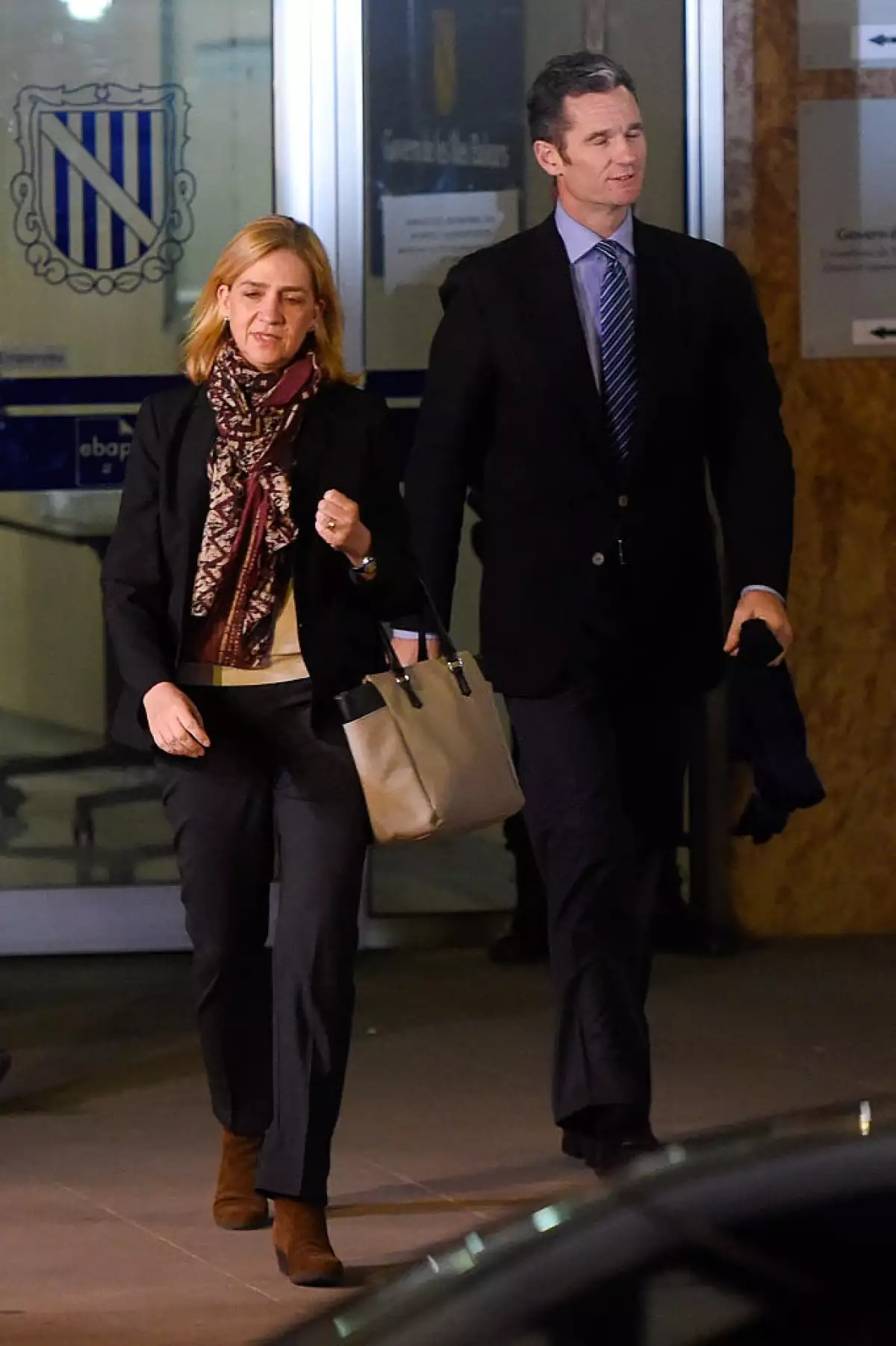 Iñaki Urdagarin y la infanta Cristina 