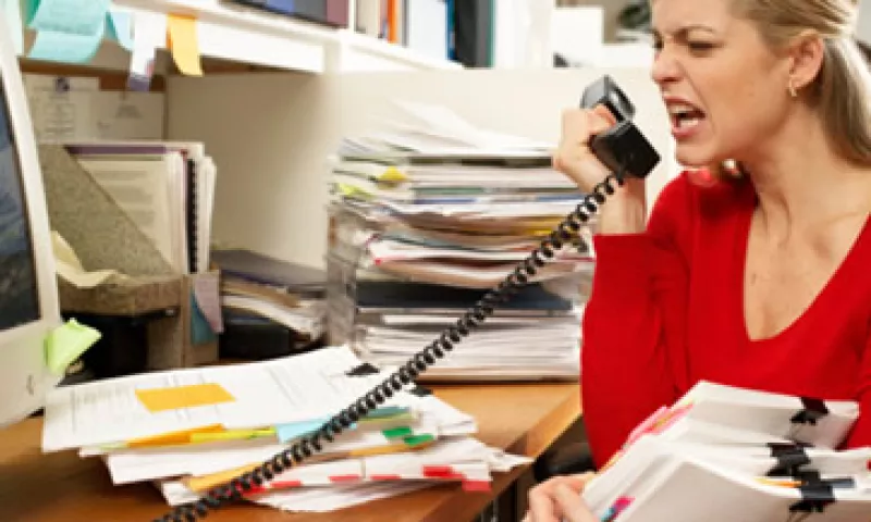 Una de las manifestaciones del síndrome de burnout es la falta de eficacia profesional  (Foto: Thinkstock)