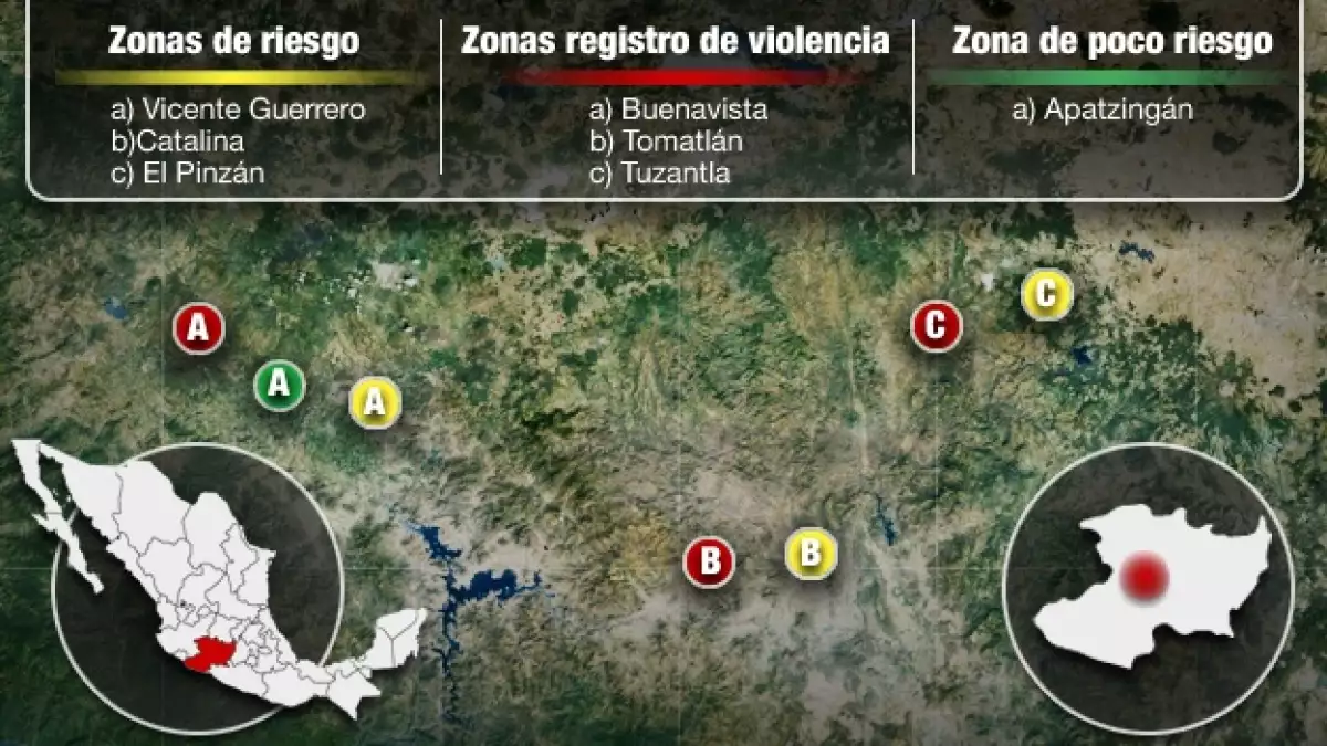 mapa michoacan