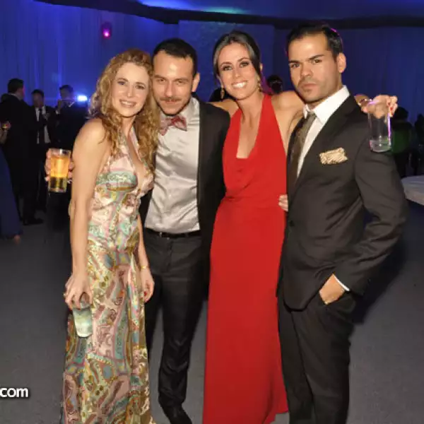 Majo Rivas, Leo Hernández, Tatiana Sánchez y Tito Escalante