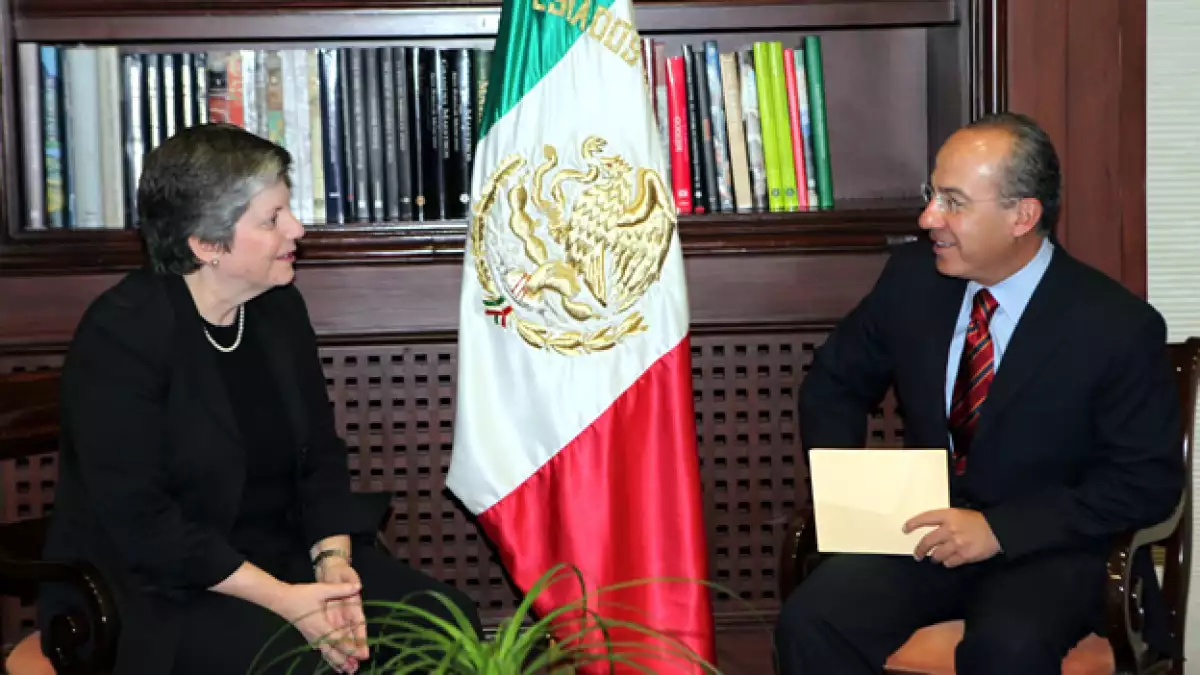 janet napolitano felipe calderon