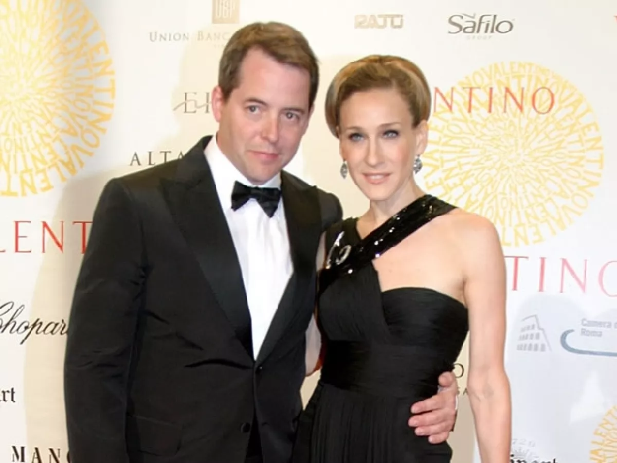 Matthew Broderick y Sarah Jessica Parker.