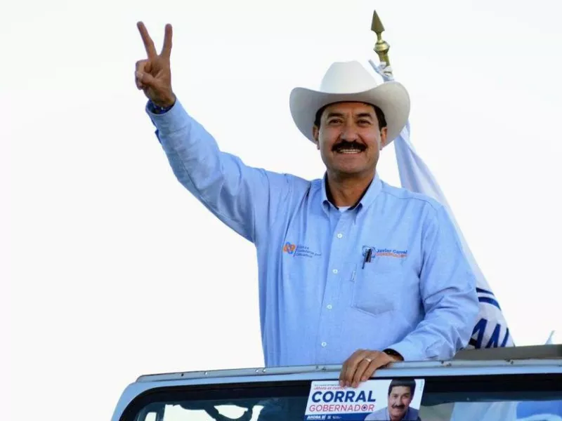 el panista busca arrebatar al PRI de la gubernatura de Chihuahua.