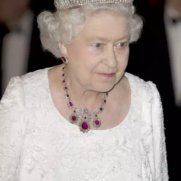 Queen Elizabeth II and Prince Philip at the Presidents House for a Banquet in Their Honour, During a 3 Day Visit  to Trinidad and Tobago - 26 Nov 2009