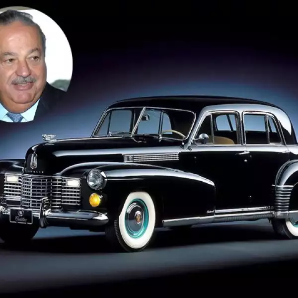 Aunque Carlos Slim podría tener el coche que deseara, lo cierto es que adora su Cadillac de 1941, el cual le regalaron sus hijos hace más de 10 años. Además lo disfruta desde el asiento de atrás pues nunca conduce.