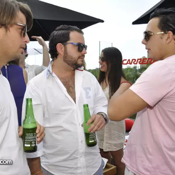 Santiago González, Diego Bouquet y Julio Martínez