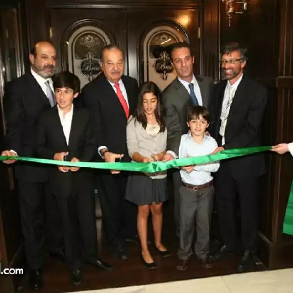 Michel Kuri,Carlos Slim,Carlos Slim Domit,Alfonso Salem,Michel Kuri,Ana Paula Kuri,Santiago Kuri