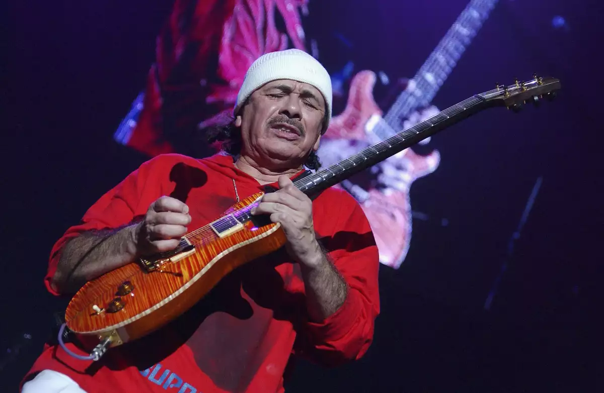 Santana Celebrates Launch Of New CD "All That I Am"