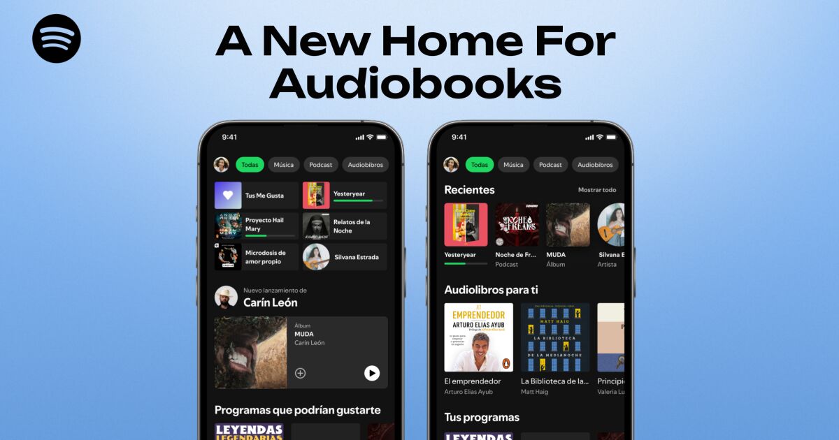 SPOTIFY SE LANZA A LA ARENA DE LOS AUDIOLIBROS EN MÉXICO