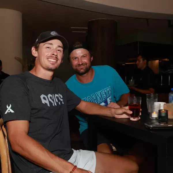 Alex de Miñaur y Matt Reid 