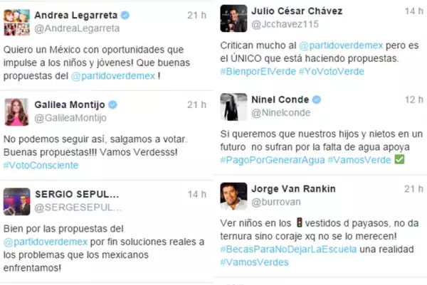 Deportistas y artistas se manifiestan a favor del PVEM