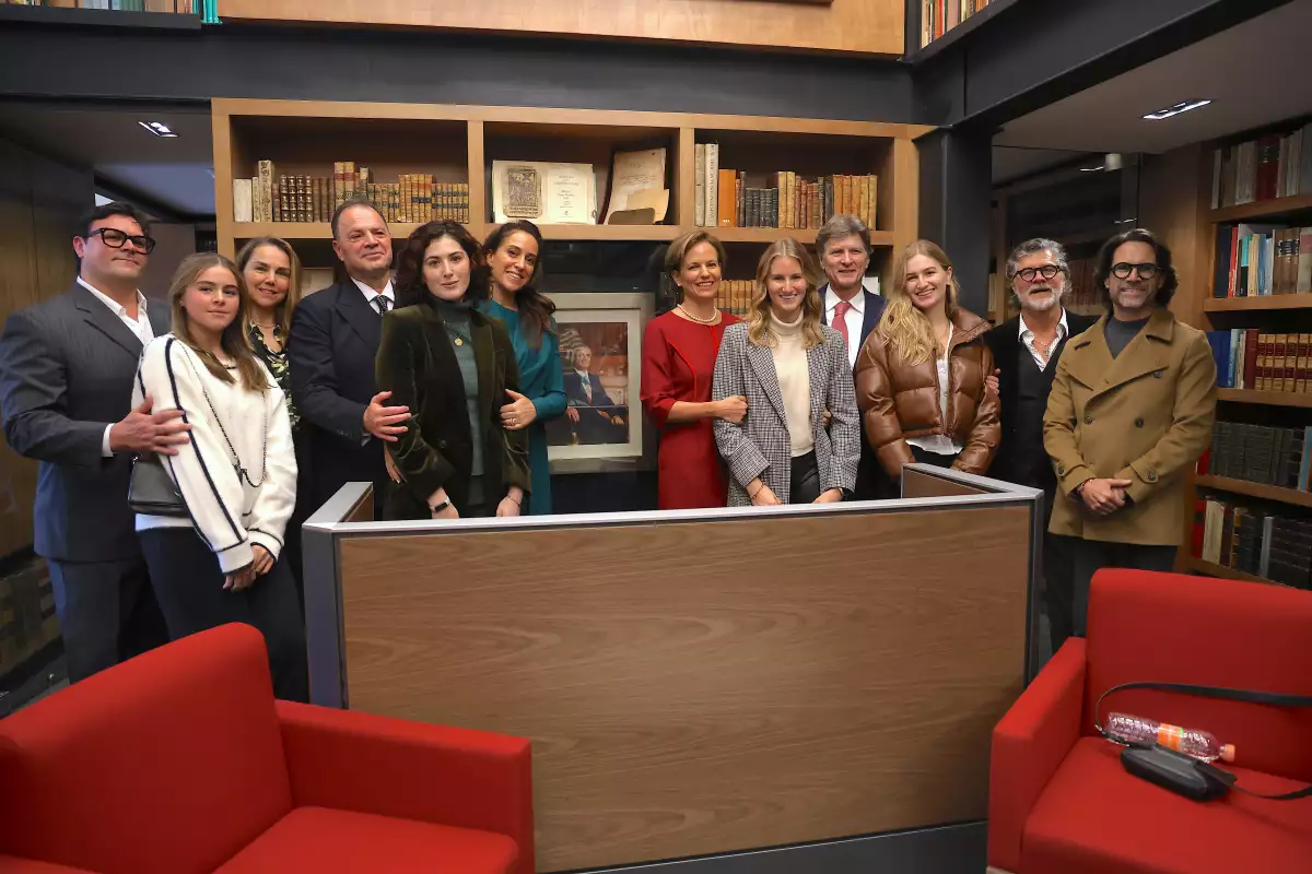 Gerardo y Amelia de la Madrid, Federico, Fabiana y Fabiola de la