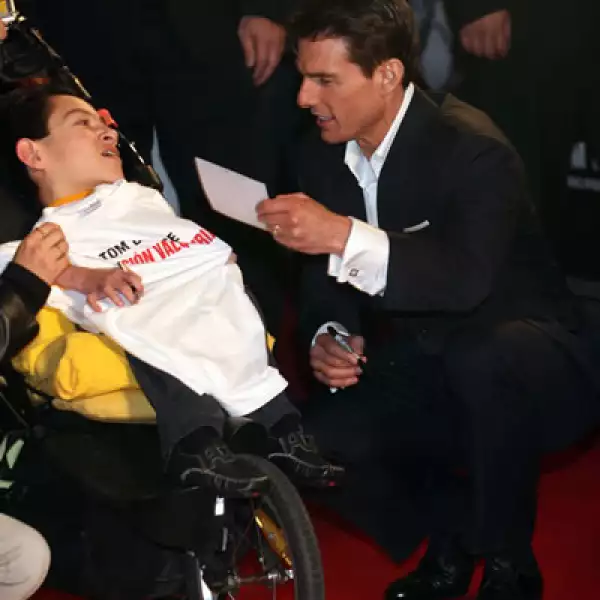 Alfombra Roja Tom Cruise.