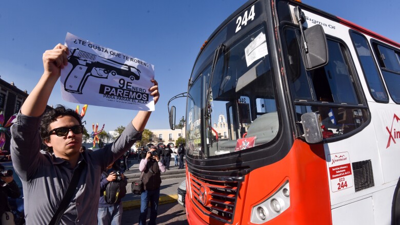 Protesta en el Edomex 1