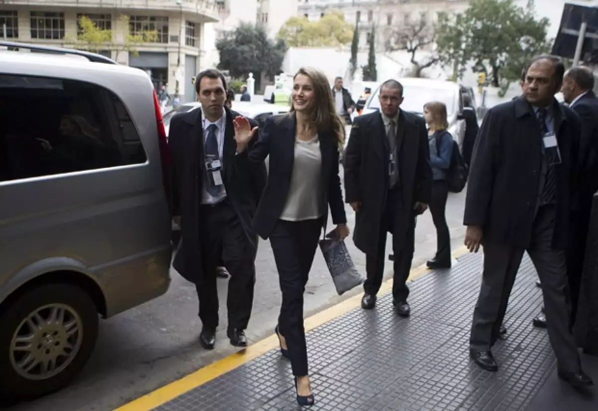 Los príncipes de Asturias se encuentran en Buenos Aires, Argentina debido a que quieren promover España como sede de los Juegos Olímpicos de 2020.