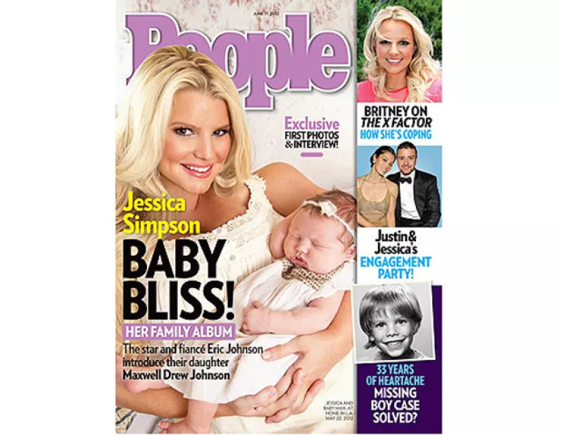 La cantante junto a su bebé Maxwell son la portada de esta semana de la revista People. Estas son las primeras fotos de la primogénita.