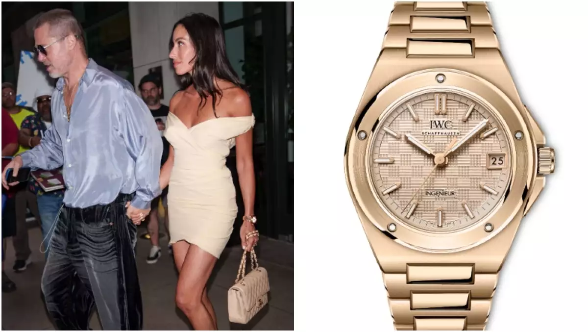 ines de ramon luce un reloj iwc en la premiere de f1 la pelicula