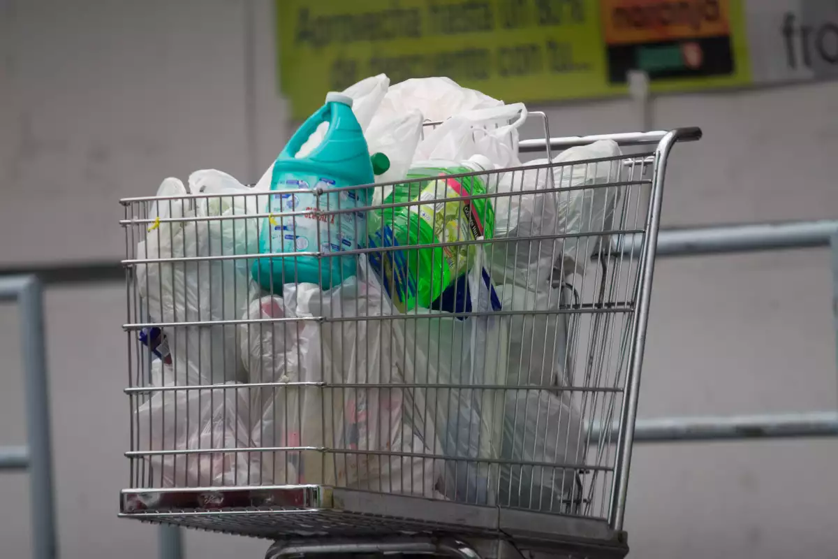 Uso de bolsas de plástico