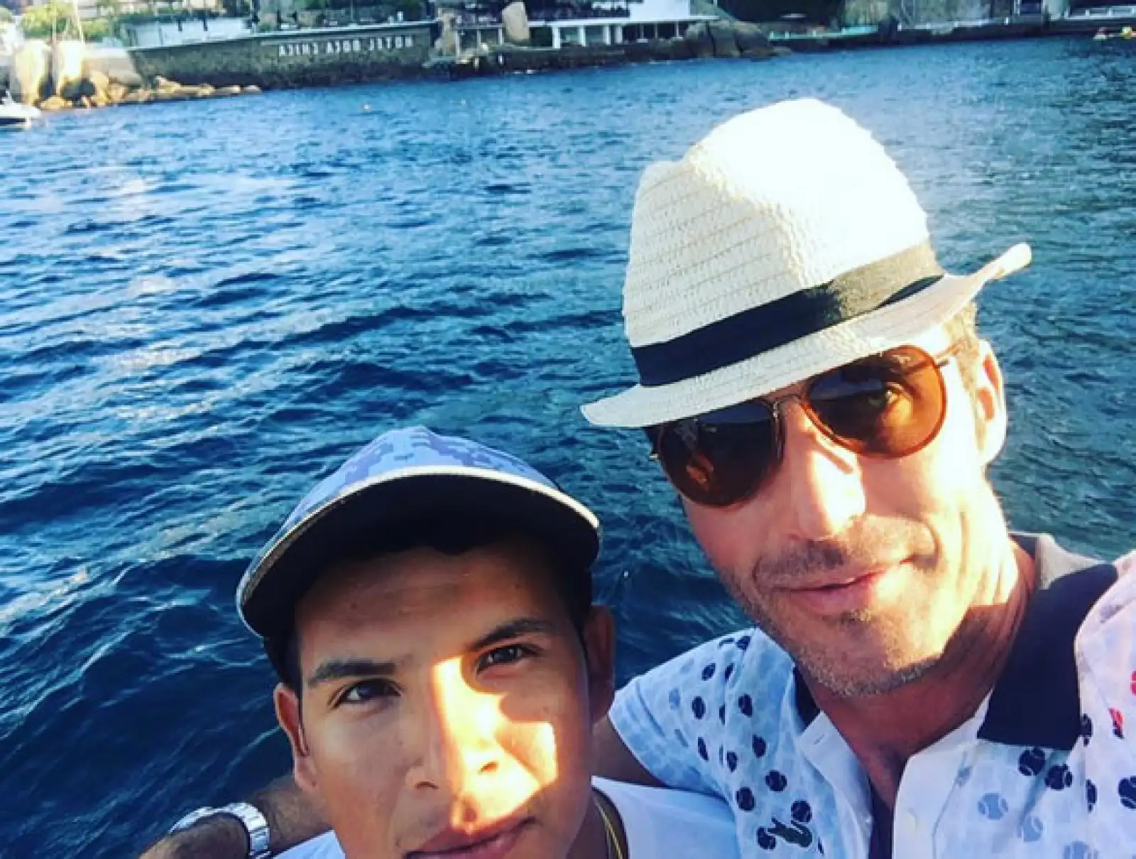 Leo García eligió Boca Chica en Acapulco para pasarla deli.