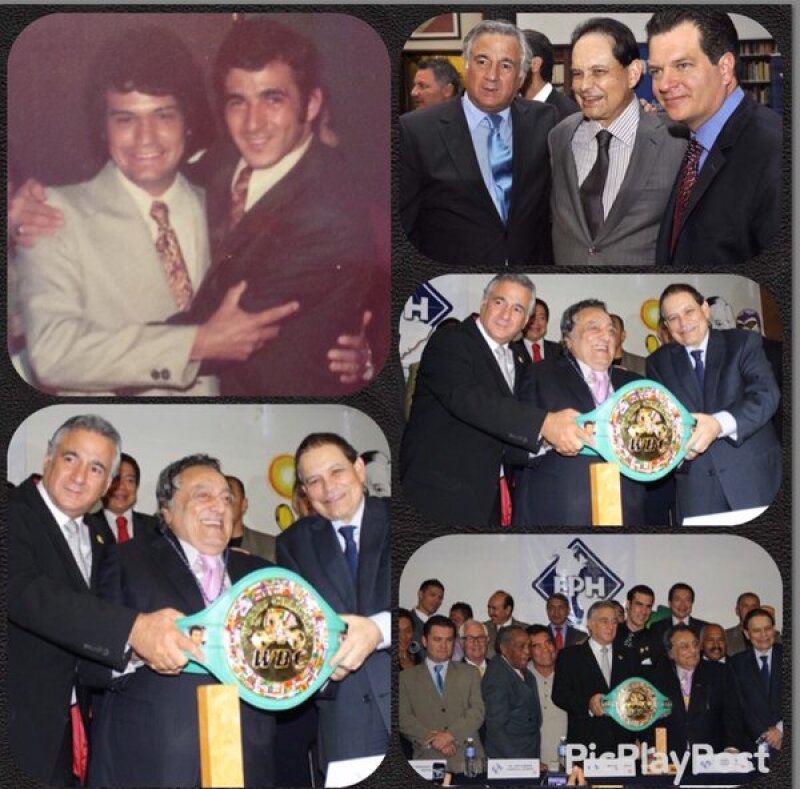 Estas son las fotos que compartió Miguel Torruco de su compadre y amigo.