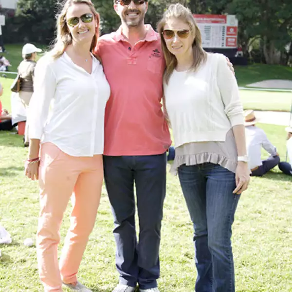 Mele Zevada,Luis Garrido y Rocío Zevada