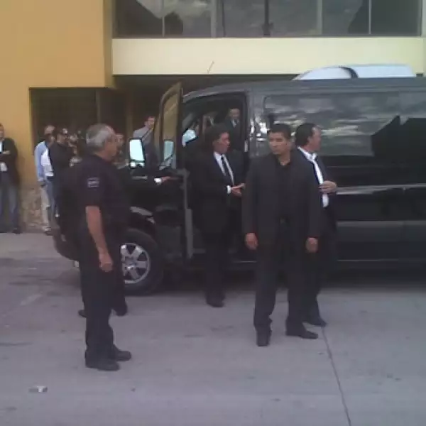 funeral de María Elvia Amaya 